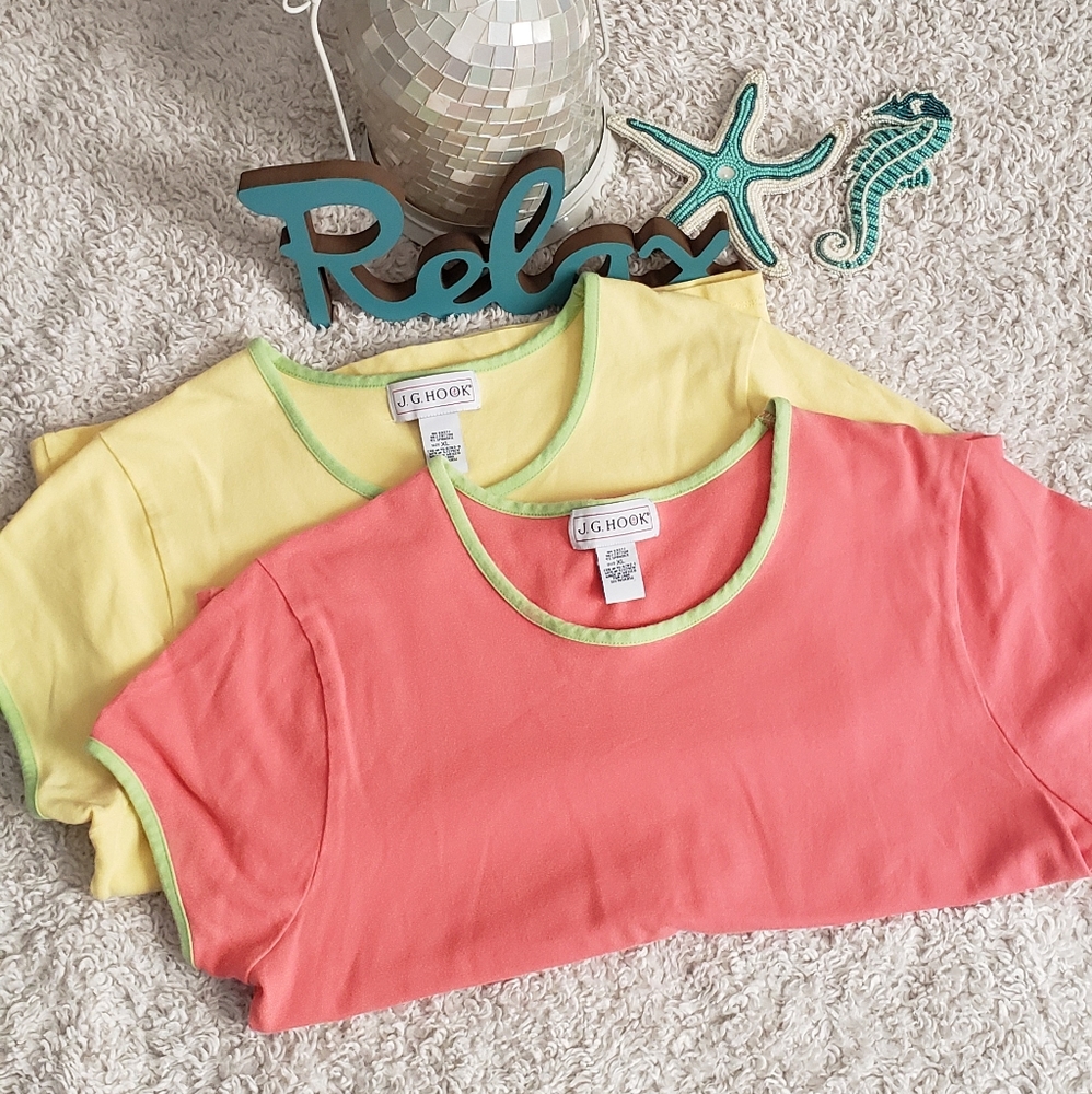 2 J.G. Hook shirts